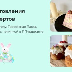 Марафон приготовления пасхальных десертов (Анастасия Редька)