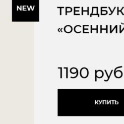 Трендбук «Осенний гардероб 2021» (Маргарита Степанченко)