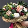 Плетение каркасов и FOOD-букет в спиральной технике (Алина Ройтман)
