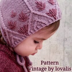 [Вязание] Чепчик «Vintage» (lovalis.knit)