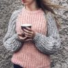[Вязание] The Oversize sweater (Людмила Аксеник )