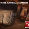 Поясная сумка из кожи [Oak Leathercraft]