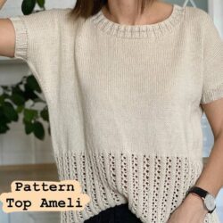 [Вязание] Топ «Ameli» (bydashylia)