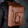 [DieselpunkRo] Кожаный рюкзак The urban backpack