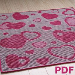 [Вязание] Плед «Heart blanket»  (belka_handmade)