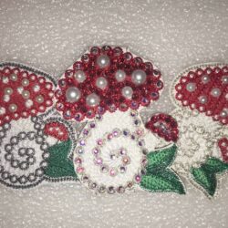 [New Embroidery] Дизайн машинной вышивки "Мухомор" (varan)