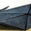 Клатч из кожи «Cubic clutch» [HahnsAtelier]