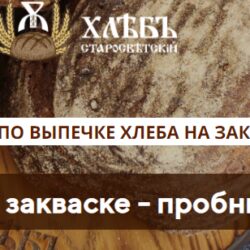 Хлеб на закваске - пробник (Светлана Аристова)