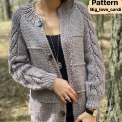 [Вязание] Кардиган «Big Love cardi» (bydashylia)
