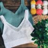 Кроп-топ с вытачками (katusha_knitting)
