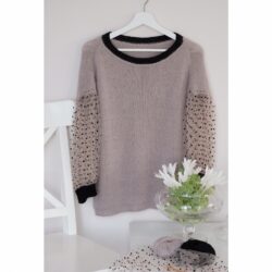 Dotted Sleeve Jumper (Лена Родина)