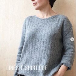 [Вязание] Футболка «Lines tshirt» (katarinkaknits)