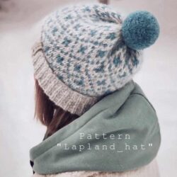 [Вязание] Шапка жаккардом «Lapland hat» (Марина Беркутова)