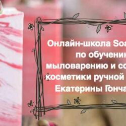 [SoapTime] Мыловарение и косметика ручной работы. Пакет Базовый курс (Екатерина Гончарова)