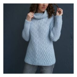 Свитер крючком «Инфинити» (Лилия Коробейникова) @lily_knitting