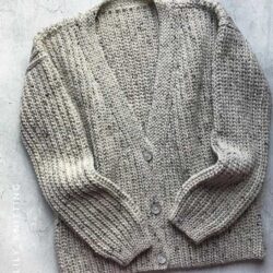 Мастер класс «Кардиган Урбан» крючком (lily_knitting)