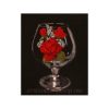 Дизайн машинной вышивки  Бокал с розами art0002 [Embroideryshop]