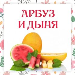 [Ленивый кулинар] Арбуз и дыня (Ольга Данчук, Елена Воронцова)