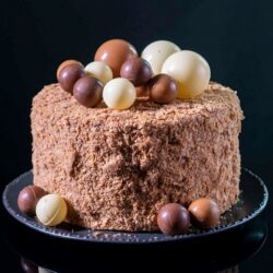 [Pastry School] Карамельно-Шоколадный Наполеон (Елена Крохмаль)